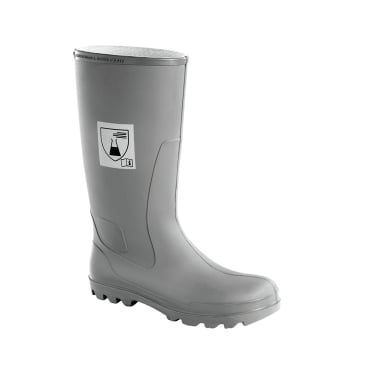 Hypalon® Sicherheitsstiefel, 37cm Schafthöhe, grau, reißfest, S5P 1 Paar, Größe 44, PSA Kategorie 3 - Bild-Darstellung des Produktes 1