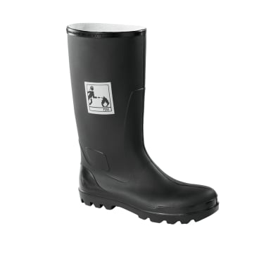 Feuerwehrstiefel S5P, feuerfest, 37 cm Schafthöhe, schwarz 1 Paar, Größe 46/47, PSA Kategorie 3 - Bild-Darstellung des Produktes 1
