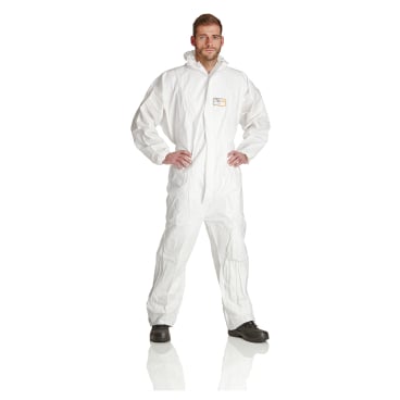 ProSafe® Schutzanzug MP, antistatisch, weiß, PSA Kategorie 3 1 Karton = 50 Stück, Größe XXL - Bild-Darstellung des Produktes 1