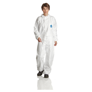 Tyvek Einweg-Overall 500 Xpert, Kapuze, weiß, PSA Kategorie 3 1 Karton = 100 Stück, Größe XL - Bild-Darstellung des Produktes 1