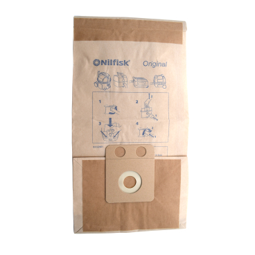Nilfisk Filtersack, 10 Liter 1 Packung = 10 Stück - Bild-Darstellung des Produktes 1