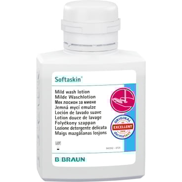 B. Braun Waschlotion Softaskin®, angenehmer Duft 100 ml - Ovalflasche - Bild-Darstellung des Produktes 1