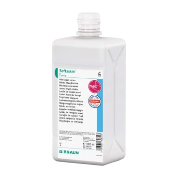 B. Braun Waschlotion Softaskin®, angenehmer Duft 1 Liter - Spenderflasche - Bild-Darstellung des Produktes 1