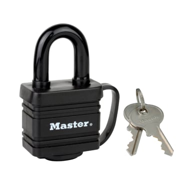 Master Lock Kellerschloss 7804EURD, wetterfest 1 Stück, 40 mm breit - Bild-Darstellung des Produktes 1