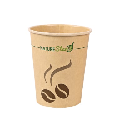 NATURESTAR Kaffeebecher MOCCA, nassfest 1 Packung = 50 Stück, 200 ml - Bild-Darstellung des Produktes 1