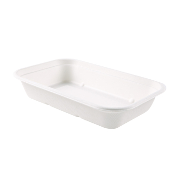 NATURESTAR Einwegschale Puro, rechteckig 1 Packung = 125 Stück, 750 ml - Bild-Darstellung des Produktes 1