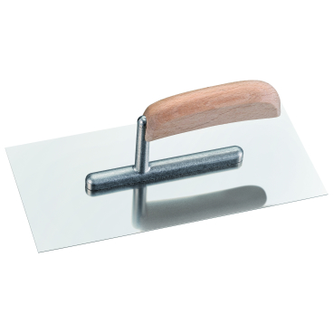 Glättekelle mit lackiertem Holzgriff, 270 x 130 mm Maße (LxB): 270 x 130 mm - Bild-Darstellung des Produktes 1
