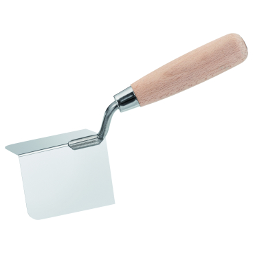 Außenecken-Kelle mit Holzgriff Größe: 80 x 60 x 60 mm - Bild-Darstellung des Produktes 1