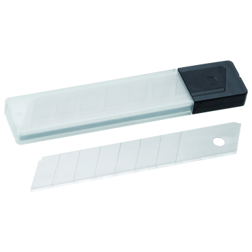 Cuttermesser Klingen Standard, 10 Stück Klingenbreite: 18 mm - Bild-Darstellung des Produktes 1