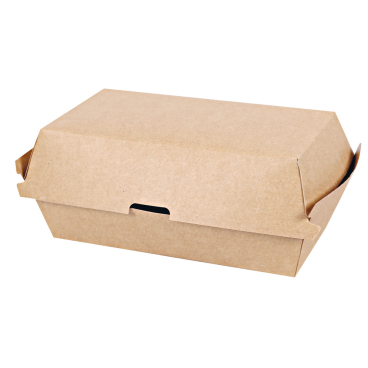 NATURESTAR Sandwich Box CLUB, aus Kraftpapier 1 Packung = 50 Stück, 17,7 x 9,1 x 8,5 cm - Bild-Darstellung des Produktes 1