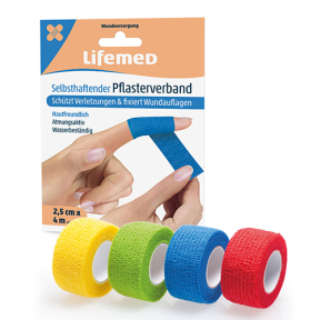 Lifemed® Fingerpflaster 12 x 2 cm, atmungsaktiv 1 Packung = 10