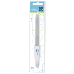Becker Solingen YES Solingen Saphir-Nagelfeile, 2-seitig, fein und grob, Feile für die optimale Nagelpflege, Länge: 18 cm 95807