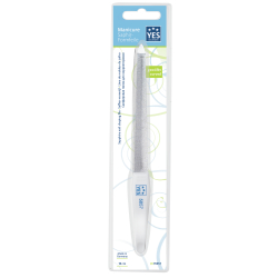 Becker Solingen YES Solingen Saphir-Formfeile, gewölbt, 18 cm, Feile für die optimale Nagelpflege, 1 Stück 95857