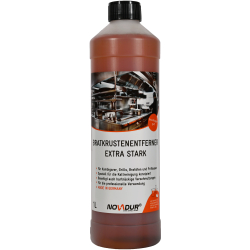 NOVADUR PRODUKTCHEMIE GmbH NOVADUR Bratkrustenentferner extra stark, Entfernt Bratkrusten und eingebranntes Fett, 1000 ml - Flasche 202.521