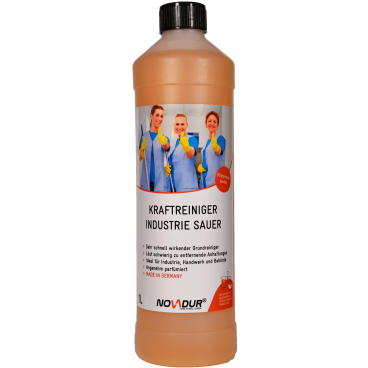 NOVADUR Kraftreiniger Industrie Sauer 1000 ml - Flasche - Bild-Darstellung des Produktes 1