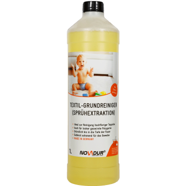 NOVADUR Textil-Grundreiniger (Sprühextraktion) 1000 ml - Flasche - Bild-Darstellung des Produktes 1