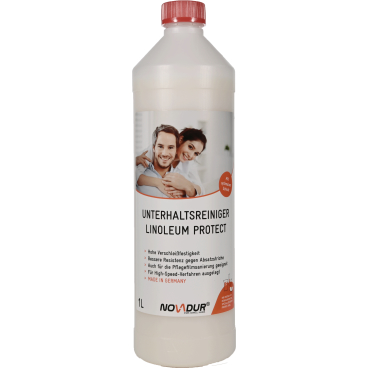 NOVADUR Linoleum Protect Unterhaltsreiniger 1 Liter - Flasche - Bild-Darstellung des Produktes 1