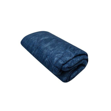 Einmaldecke in blau, 190 x 110 cm, Baumwollfüllung 1 Karton = 30 Stück, 300 g - Bild-Darstellung des Produktes 1