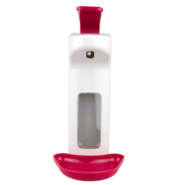 Euraneg Desinfektionsspender, manuell, 500 ml Farbe: weiß/ pink - Bild-Darstellung des Produktes 1