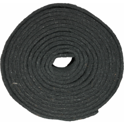 ARCORA International GmbH Arcora Handpad, Vliesrolle, 5000 x 150 mm, Ersatzscheuerpads dick für Rand- und Wandputzgeräte, Farbe: schwarz, starke Verschmutzungen RP5000SC