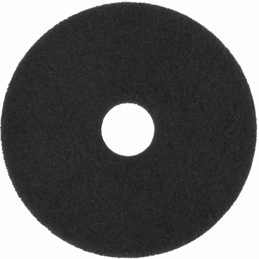 Arcora Reinigungspads, Schleifvlies, extra stark, schwarz Größe: 17" = 432 mm - Bild-Darstellung des Produktes 1