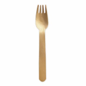 NATURESTAR Einweggabel aus Holz, wachsbeschichtet, 16 cm 1 Packung = 100 Stück kaufen