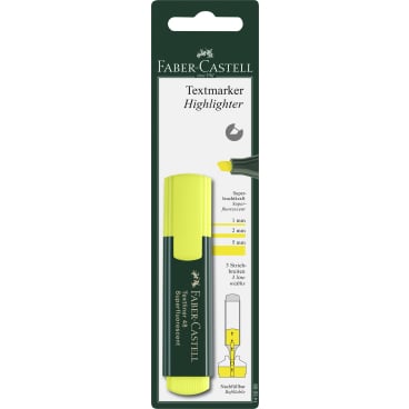 Faber-Castell Textmarker Textliner 48, gelb 1 Stück - Bild-Darstellung des Produktes 1