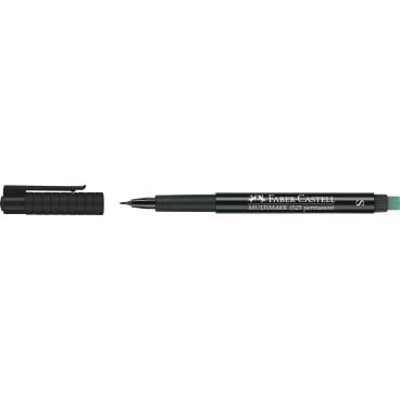 Faber-Castell Folienstift Multimark, permanent, S 1 Packung = 10 Stifte, schwarz - Bild-Darstellung des Produktes 1