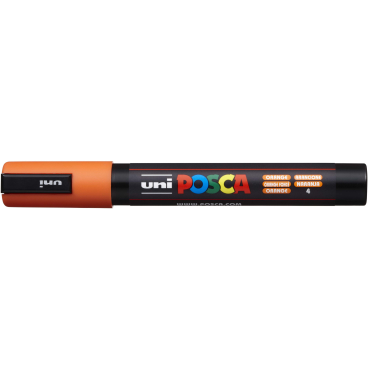 Uni-Ball® Marker POSCA, 1,8 - 2,5 mm 1 Packung = 6 Marker, Farbe: orange - Bild-Darstellung des Produktes 1