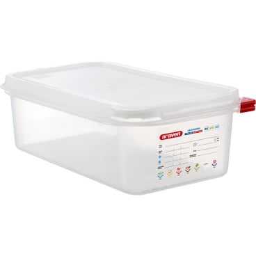 araven GN-Behälter mit Deckel, Polypropylen, GN 1/3 Volumen: 4 Liter - Bild-Darstellung des Produktes 1