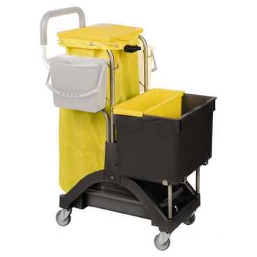 VERMOP AquvaVIZ Twixter DES Reinigungswagen Abmessung: 62 x 73 x 92 cm (B x T x H) - Bild-Darstellung des Produktes 1