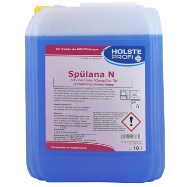 HOLSTE Spülana Klarspüler N (K 123) 10 l - Kanister - Bild-Darstellung des Produktes 1