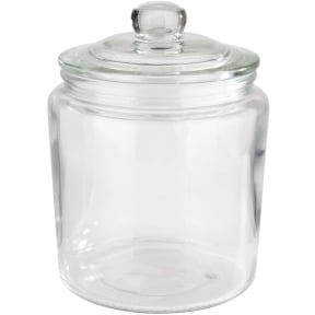 APS CLASSIC Glasdose mit Deckel – Maße (Ø x H): 11,5 x 16 cm, 0,9 Liter