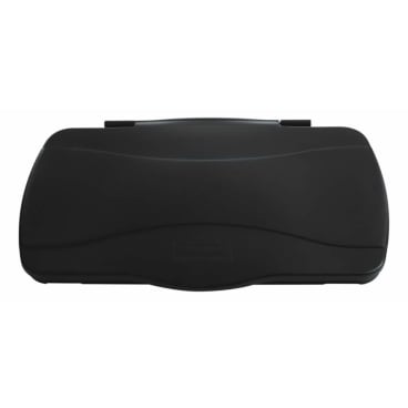 Rubbermaid Schanierdeckel Slim Jim®, schwarz Farbe: schwarz - Bild-Darstellung des Produktes 1