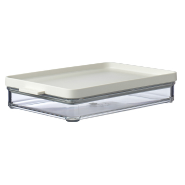 Mepal Aufschnittbox omnia, stapelbar Farbe: weiß, Nordic white - Bild-Darstellung des Produktes 1