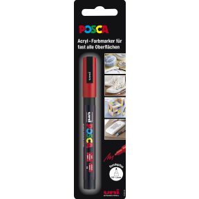 Faber-Castell Acrylmarker UNI POSCA PC-3M BK, fein