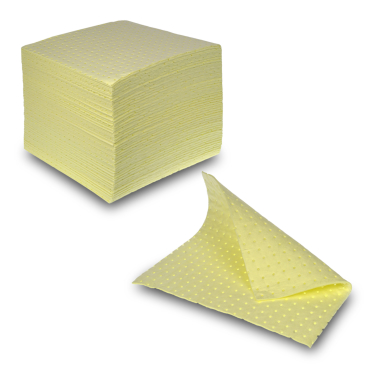 zetSorb® Universal-Saugtücher, gelb, 40 x 40 cm 1 Packung = 100 Tücher - Bild-Darstellung des Produktes 1
