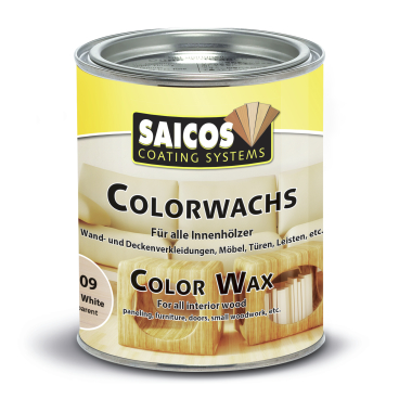 SAICOS Colorwachs, Holzwachs, weiß 2,5 l - Dose - Bild-Darstellung des Produktes 1