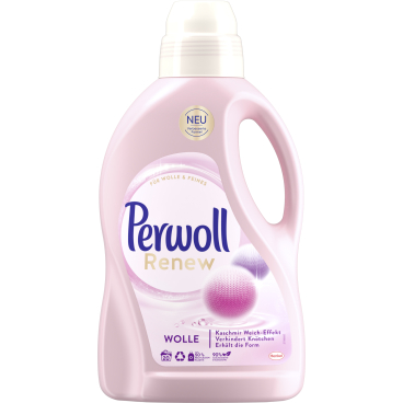 Perwoll Renew Feinwaschmittel Wolle & Feines, flüssig – 1,5 Liter