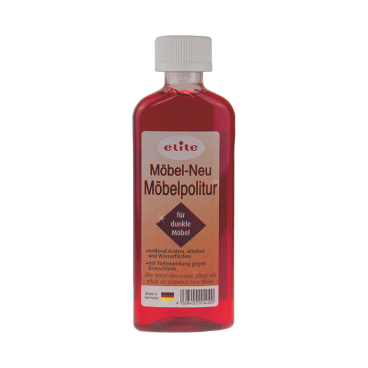 Elite Möbel-Neu Möbelpolitur dunkle Möbel, dunkelrot 175 ml