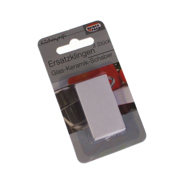 Reinex Pack Ersatzklingen, für Glas-Keramik-Schaber 1 Packung = 3 Stück - Bild-Darstellung des Produktes 1