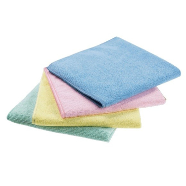 Vileda Professional Mikrofasertuch MicroTuff Plus, 38 x 38 cm 1 Beutel = 5 Tücher, Farbe: grün - Bild-Darstellung des Produktes 1