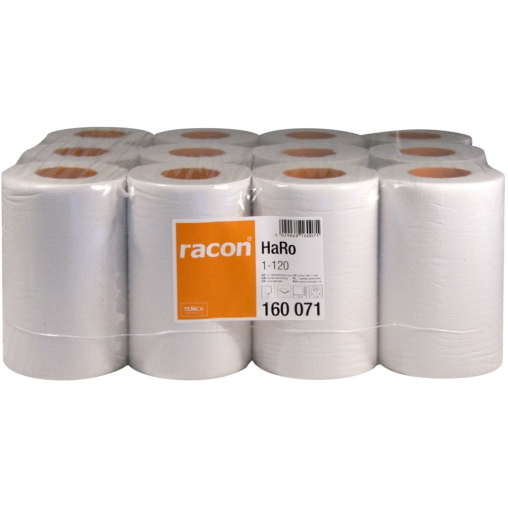 racon® comfort Handtuchrollen, 20 cm x 120 m, 1-lagig, hochweiß