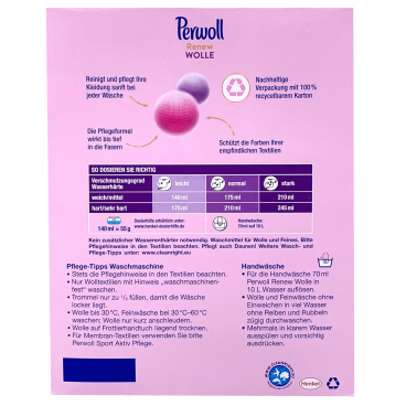 Perwoll Renew Waschpulver Wolle & Feines 880 g