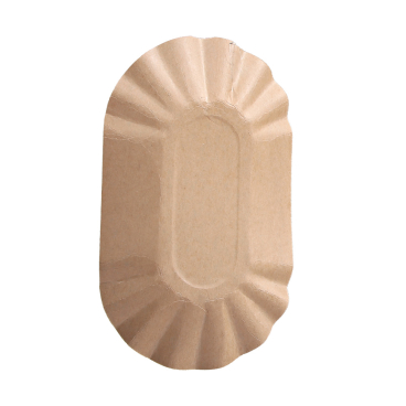 NATURESTAR Pappschalen, oval 1 Karton = 4 Packungen à 250 Stück, 110 x 195 x 32 mm - Bild-Darstellung des Produktes 1
