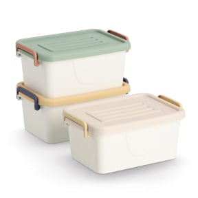Zeller Kunststoff Aufbewahrungsboxen-Set, 3 tlg. 1 Set, Maße: 30 x 21 x 13 cm kaufen