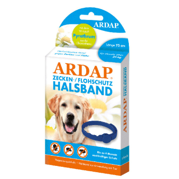 ARDAP Zecken- und Flohhalsband für Hunde für große Hunde über 25 kg (75 cm lang) - Bild-Darstellung des Produktes 1