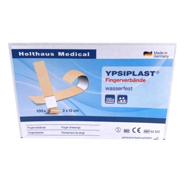 Holthaus Medical YPSIPLAST® Fingerverband, wasserfest Maße (B x L): 2 x 12 cm, 1 Packung = 100 Stück - Bild-Darstellung des Produktes 1