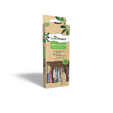 Green Protect Hanging Clothes Moth Trap Kleidermottenfalle 1 Packung = 2 Fallen - Bild-Darstellung des Produktes 1