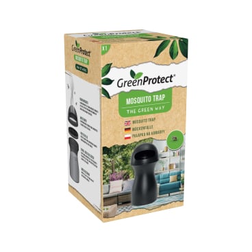 Green Protect Mosquito Trap Mückenfalle Set, 3-teilig 1 Set = 1 Falle + 2 Ersatzklebestreifen - Bild-Darstellung des Produktes 1